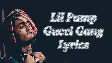 gucci gang lyrics lil pump